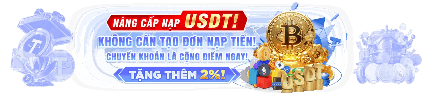 Mu88 tặng 2% tiền nạp usdt
